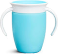 INNTRAW Baby Sippy Cup 200ml | 360° Spill Proof & Leak Proof Silicone Training Cup with Handles | BPA Free Transition Sipper for Babies & Toddlers (Blue)