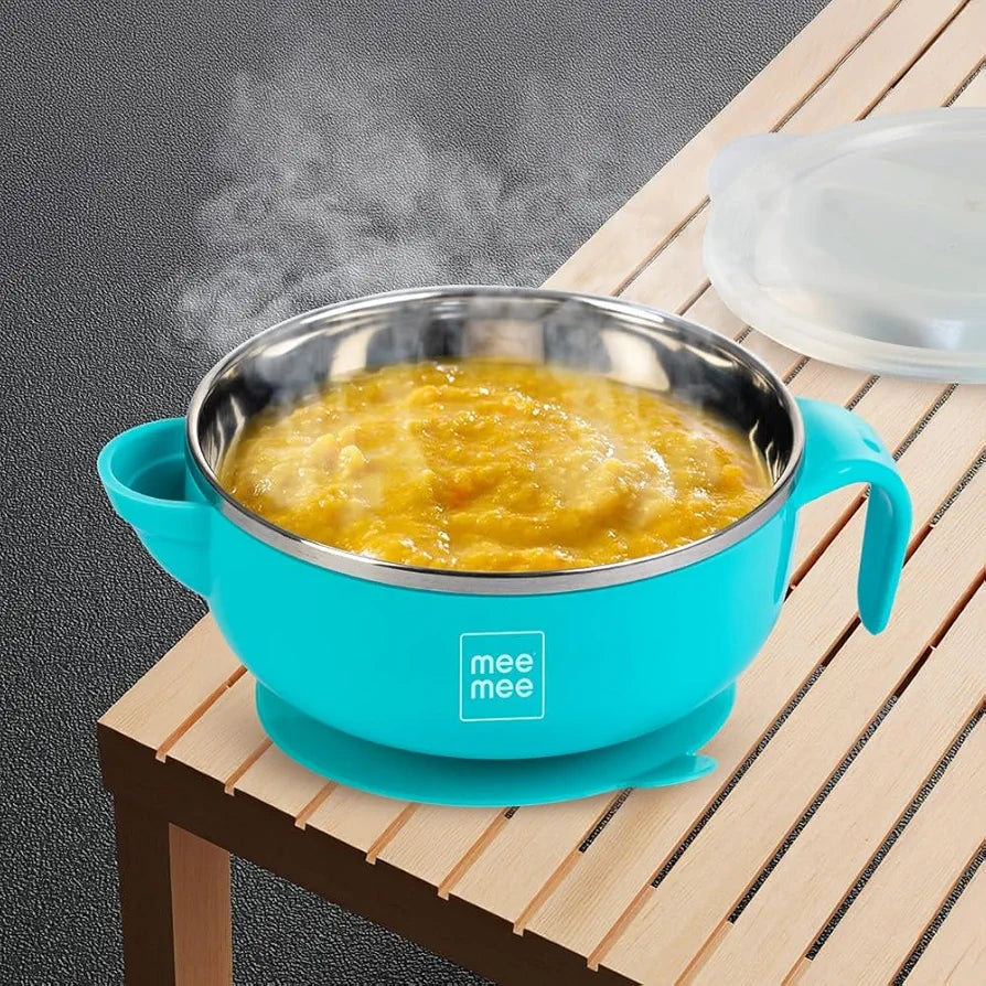 Mee Mee BPA-Free Baby Feeding Bowl | Airtight, Leak-Proof Food Storage | Safe & Easy Feeding for Babies
