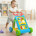 Mama Luv Mee Baby Activity Walker & Learning Push Walker | Musical Foldable Walker with Toy Bar | for Babies 6–18 Months
